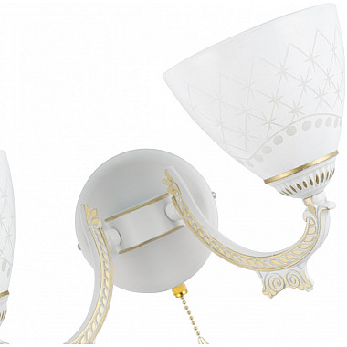 Бра AM343837 343837/2W WT+G