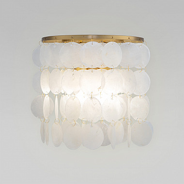 Бра Sandra 60084/2 латунь/перламутр