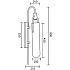 Бра Arc Well B6066W/L black/white
