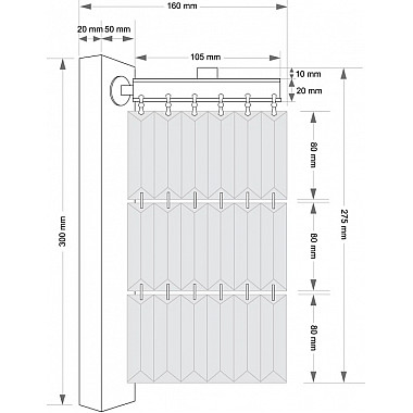 Бра Ellini ELL-K-1(P)100/III