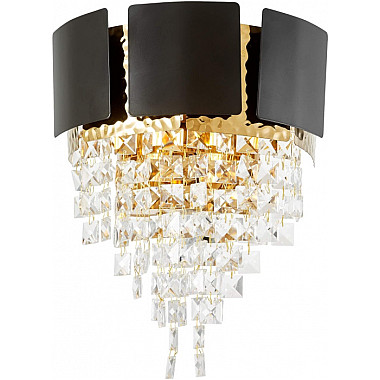 Бра Molina LDW 7045-2 BK+GD