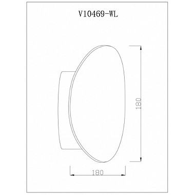Бра Parma V10469-WL