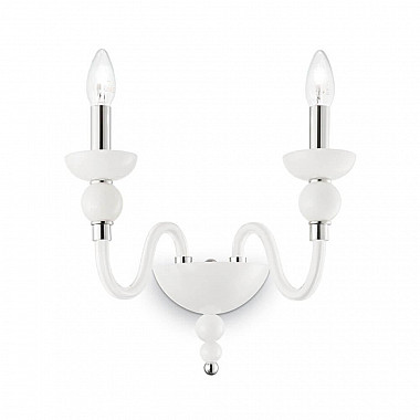 Бра Ideal Lux Doge AP2 Bianco 113654