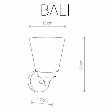 Бра Nowodvorski Bali 9353