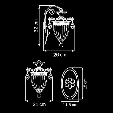 Бра Lightstar Schon 790614