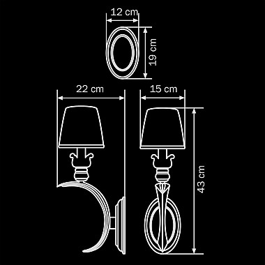 Бра Lightstar Antique 783611