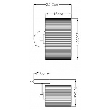 Бра Arte Lamp Mallorca A1021AP-1SS