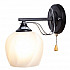 Бра IMEX MD.05680-1-W BK+CH