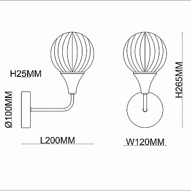 Бра Rivoli Adora 5041-401 Б0044524