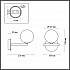 Бра Odeon Light Nuvola 4276/1W