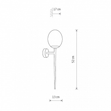 Бра Nowodvorski Torch 8123