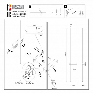 Бра ST Luce Astente SL1589.101.01