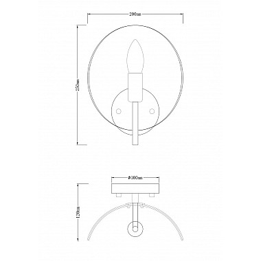 Бра Moderli Ardis V7091-1W