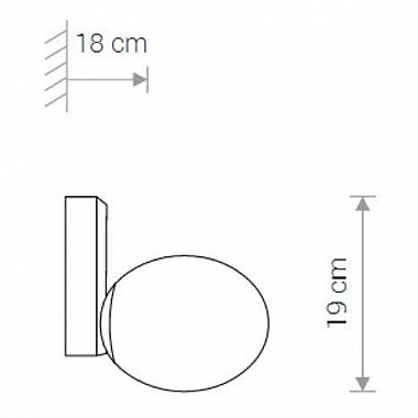 Бра Nowodvorski Ice Egg C 8132