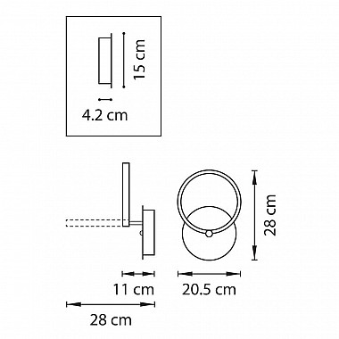 Бра Lightstar Breve 749614