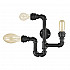 Бра Ideal Lux Plumber AP3 Nero 142517