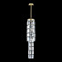 Каскадная люстра Kutek Ellini ELL-ZW-3 (Z) 150