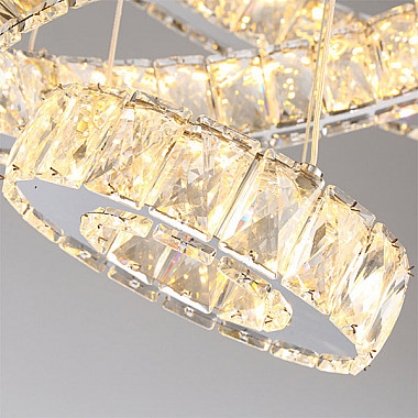 Люстра Fabrizia Diamond Double 60/40 by GLCrystal