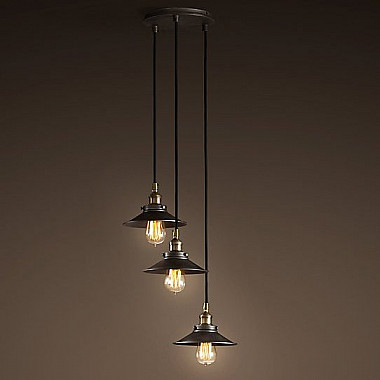 Люстра Loft Cone Pendant Reflector 3