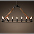 Люстра Loft Chandelier Old Castle Rope Line 16