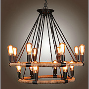 Люстра Loft Chandelier Filament Rope Double