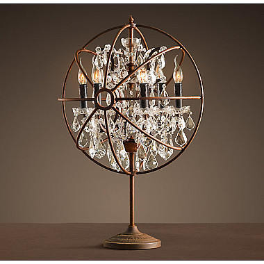Настольная лампа Loft Orb Foucault's Crystal Table