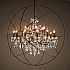 Люстра Loft Restoration Hardware Foucault's Crystal Chandelier 15