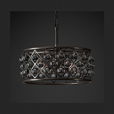 Spencer Hoop Chandelier 15" D40*H20