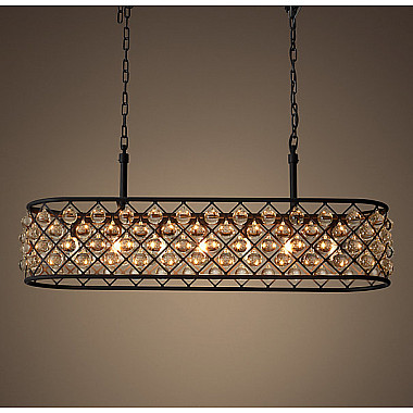 Люстра Spencer Rectangular Hanging Chandelier 100