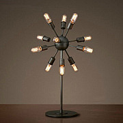 Лампа настольная Loft Industrial Sputnik Table Lamp