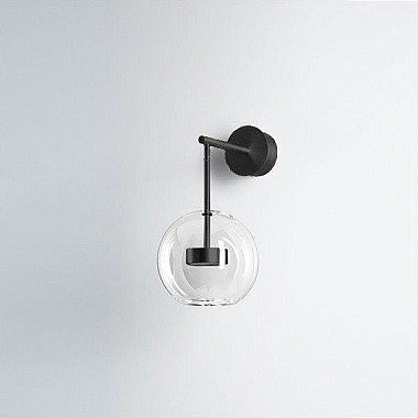 Настенный светильник Bolle Wall 01 Bubble Black by Giapato & Coombes