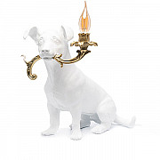 Jack Russell Lamp White Лампа настольная