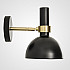 Настенный светильник LARRY Wall 1L Black/Brushed Brass
