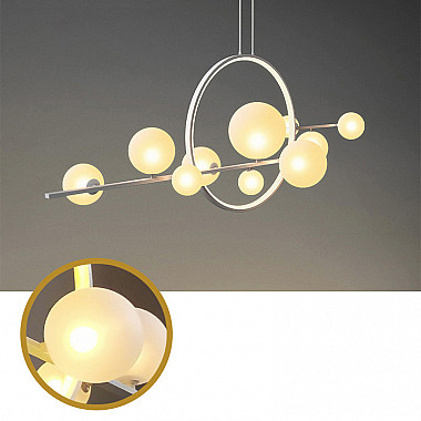 Подвесная люстра IONA L HALO 10 White