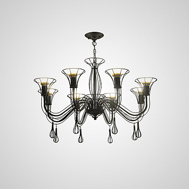 Подвесная люстра CAST 8 Black