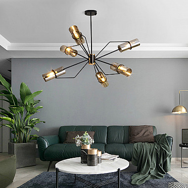 Люстра на штанге SALUT