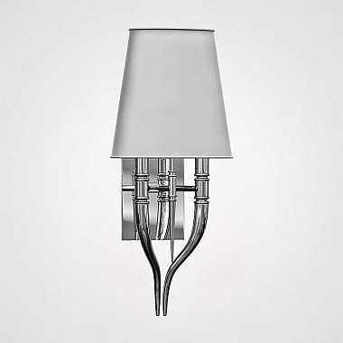 Настенный светильник Crystal Light Brunilde Ipe Cavalli H52 Silver/Gray