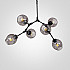 Люстра Branching Bubble Chandelier 6 Black