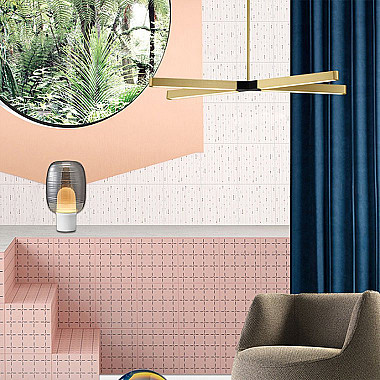 Подвесная люстра CROSS B Золото, Черный