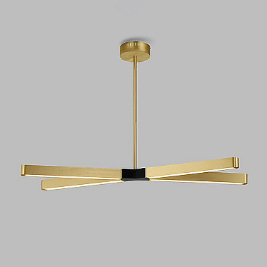 Подвесная люстра CROSS B Золото, Черный