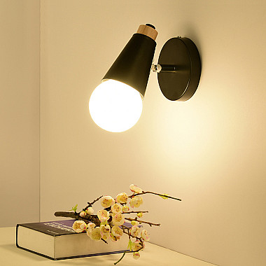 Бра DEER B White/Light wood