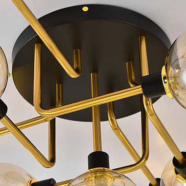 Подвесная люстра NEXO 5 Белый, Золото