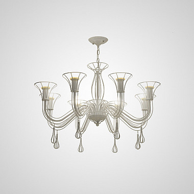 Подвесная люстра CAST 8 White