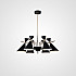 Люстра на штанге FRANKA D80 6 lamps Black