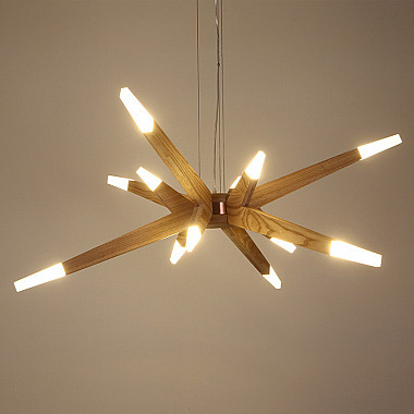 Лучеобразная люстра Flashwood