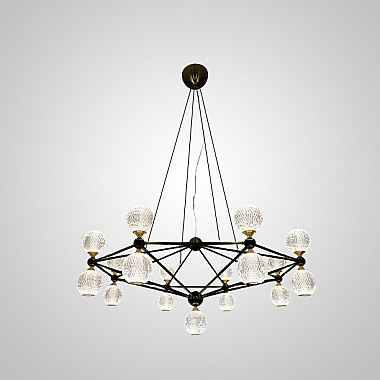 Подвесная люстра TRENTON L13 Black