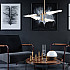 Люстра Cross cable no 407 D165 8 lights Black