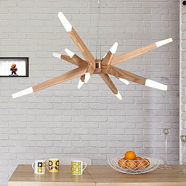 Лучеобразная люстра Flashwood