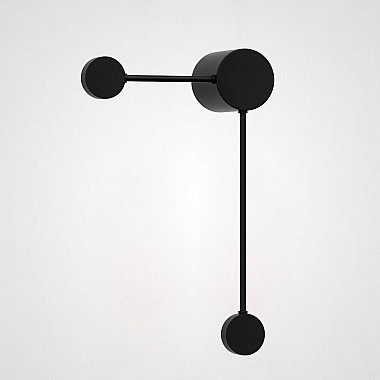 Бра Via Pin Wall Light black