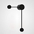 Бра Via Pin Wall Light black